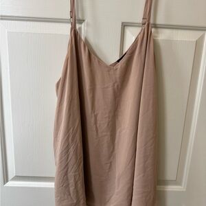 Torrid Tan Sleeveless Blouse